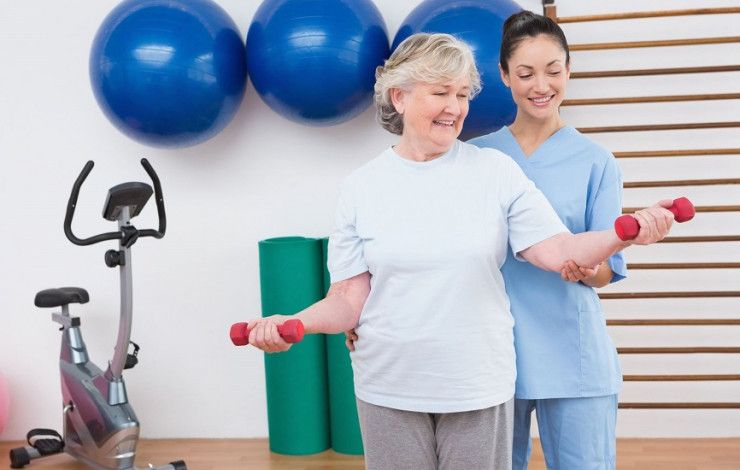 Physio and participant