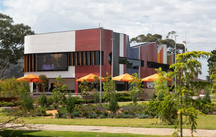 Springvale Community Hub outside area