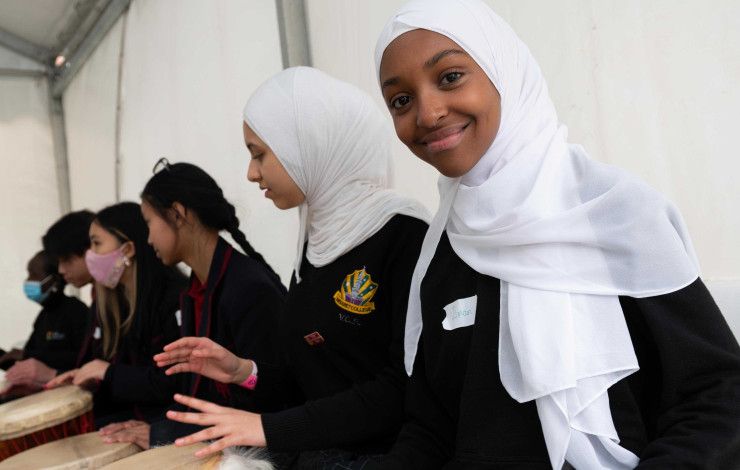 Students at the 2022 Youth Summit