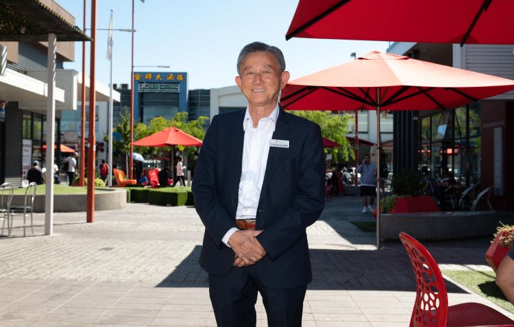 Cr Richard Lim in Springvale 