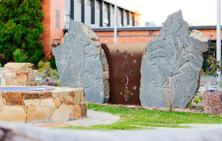 Waa and Bulln Bulln Ceremonial Fire Pit