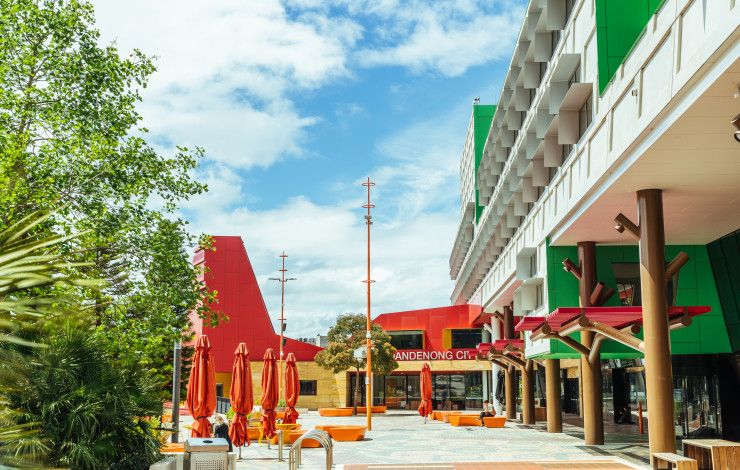 Dandenong Civic Centre and Harmony Square