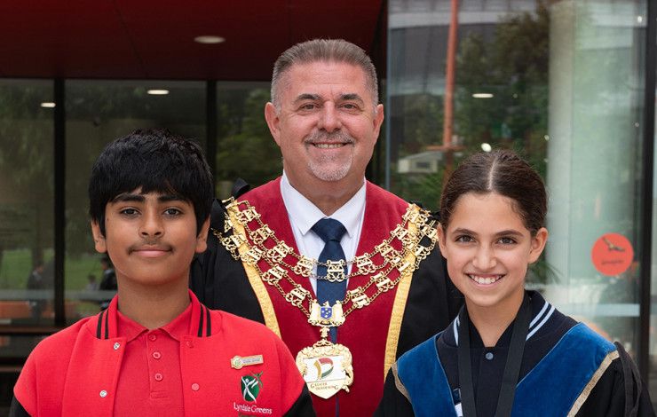 New 2025 Junior Mayor and Deputy Junior Mayor Elected with Mayor Cr Jim Memeti