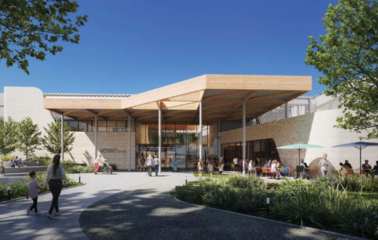 Dandenong Wellbeing Centre concept drawing