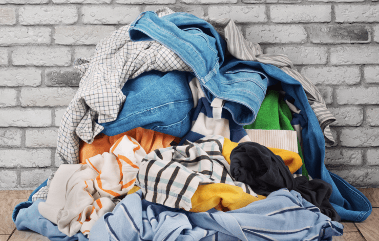 pile of clothes