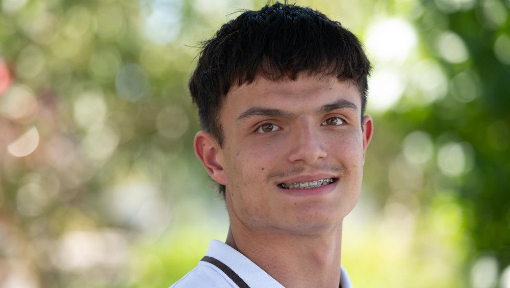 Giancarlo Artho smiling