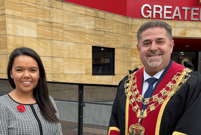 Mayor Jim Memeti and Deputy Mayor Cr Eden Foster