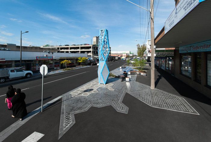 The Afghan precinct streetscape