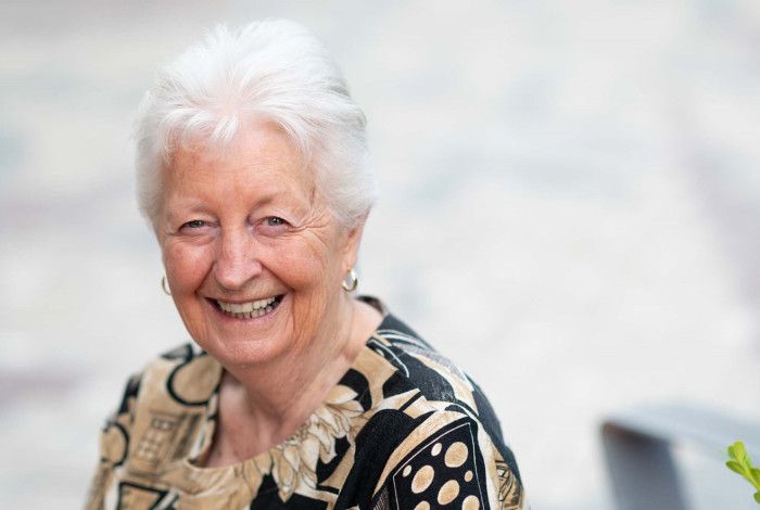 Sue Doherty Australia Day Award winner Lady smiling