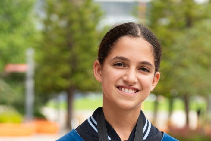 2025 Junior Mayor Girl smiling