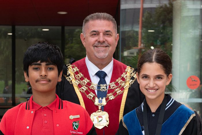 New 2025 Junior Mayor and Deputy Junior Mayor Elected with Mayor Cr Jim Memeti