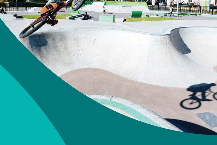Long Term Financial Plan cover Noble Park Skate Park