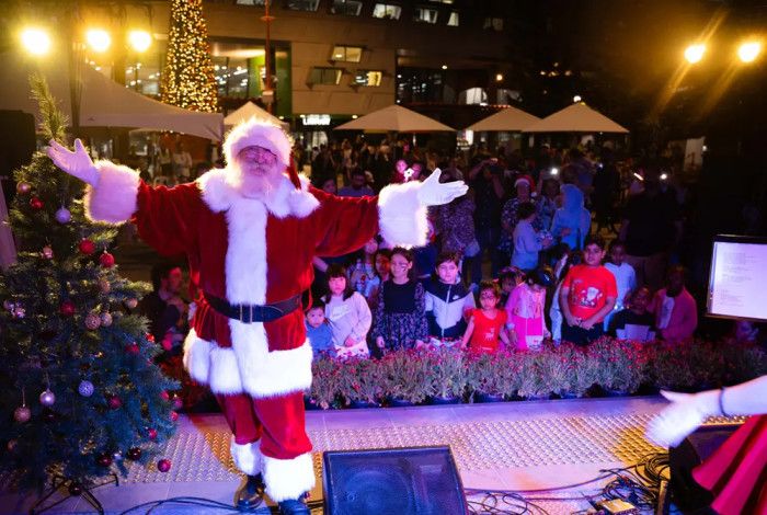 Santa in Harmony Square