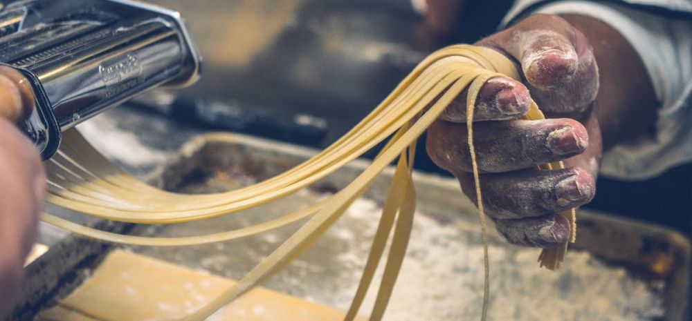 Making pasta