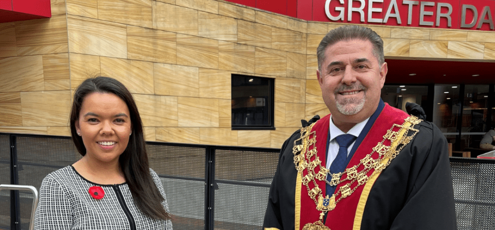 Mayor Jim Memeti and Deputy Mayor Cr Eden Foster