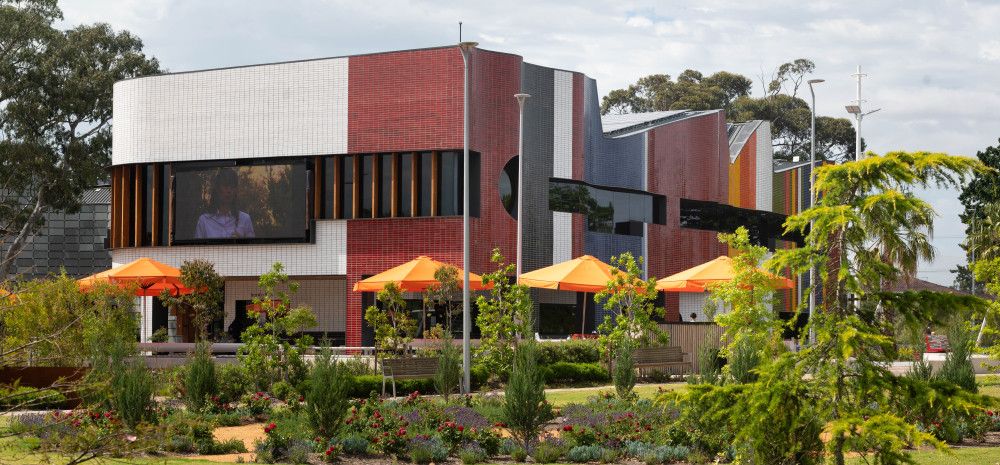 Springvale Community Hub outside area