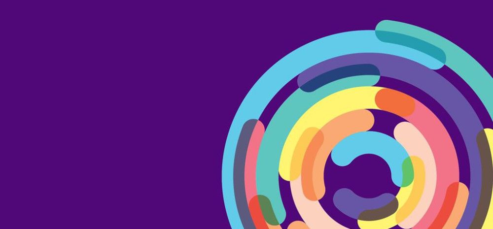 Melbourne AMEP logo - circle with colours