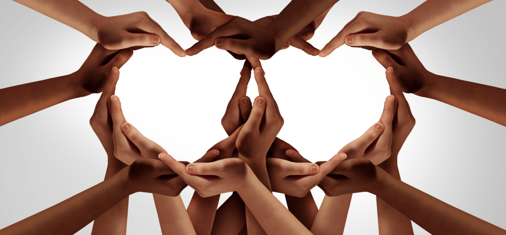 hands making a heart shape