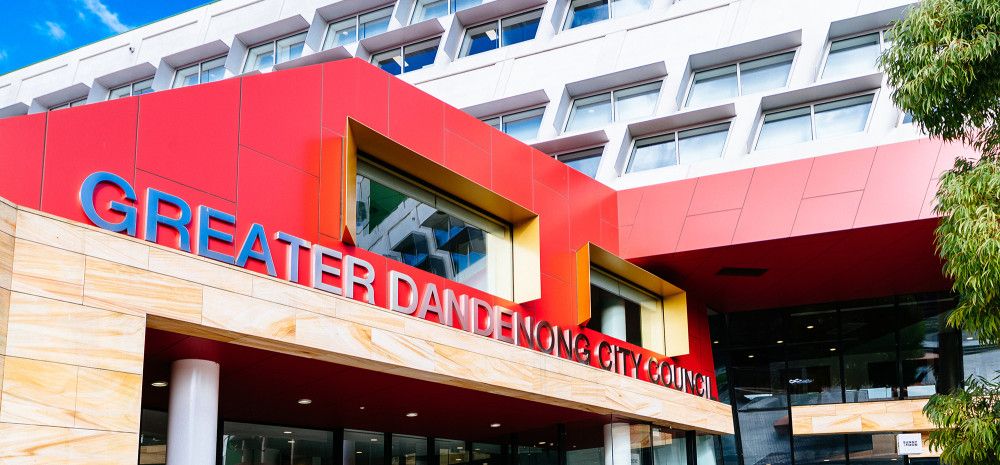 Dandenong Civic Centre facade 