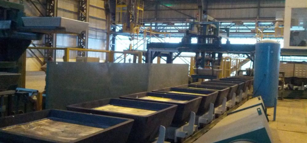 Equipment in a factory