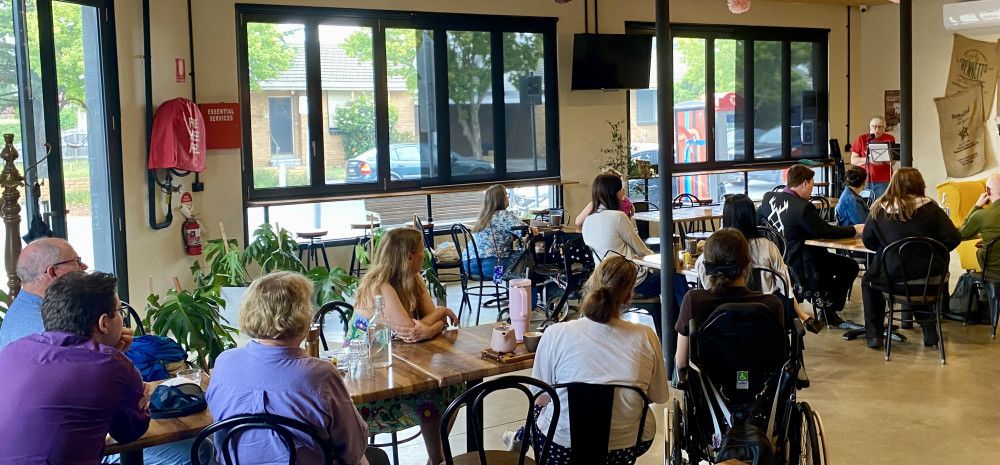 People in a workshop.