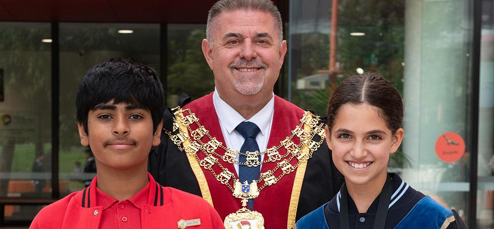 New 2025 Junior Mayor and Deputy Junior Mayor Elected with Mayor Cr Jim Memeti