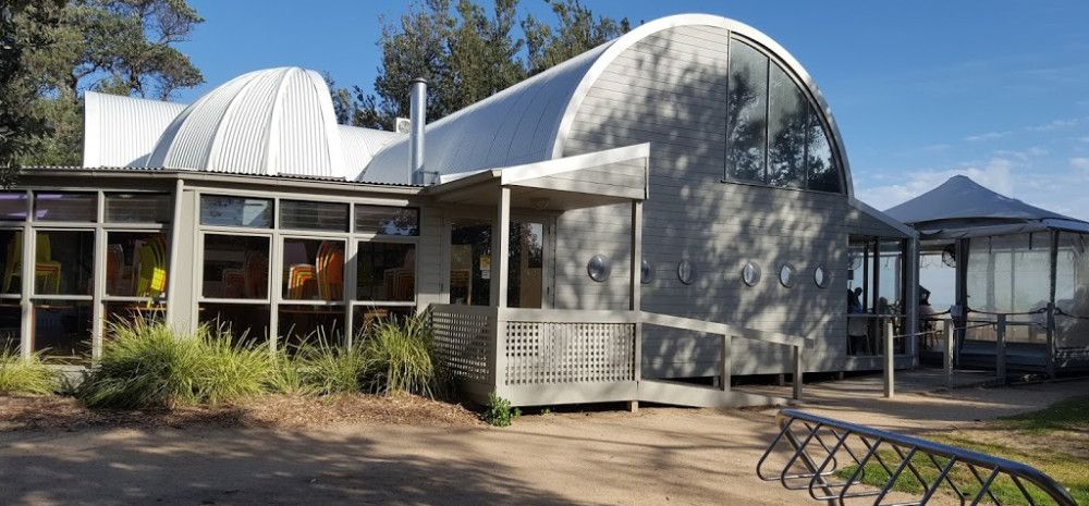 image of the side entry to the cafe  