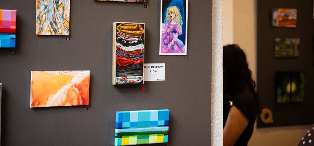 Paintings on the wall