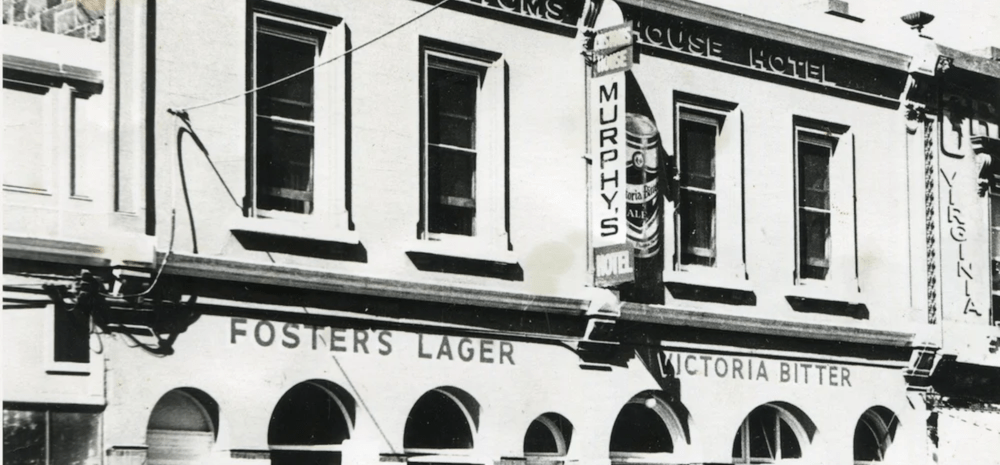 Historic photo of Customs House Hotel Williamstown