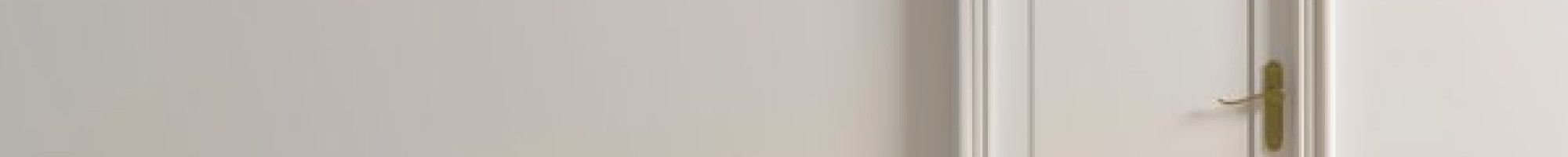 white closed interior door