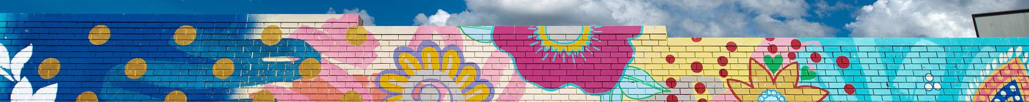 Adornment Mural by Rowena Martinich and Geoffrey Carran