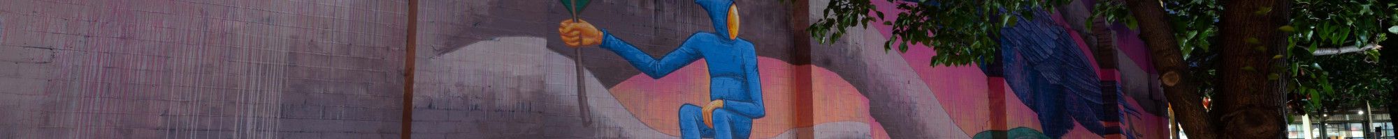 Transformed Public Art Mural 2021 - Hayden Dewar