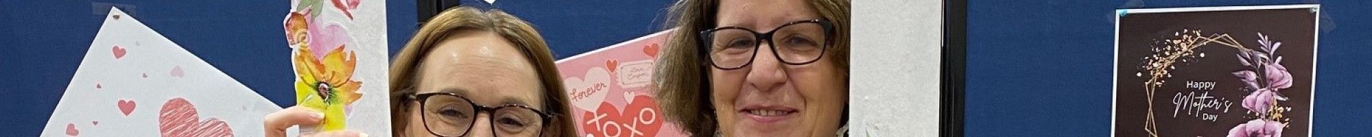 Principal Sherri Jenkins and Councillor Rhonda Garad