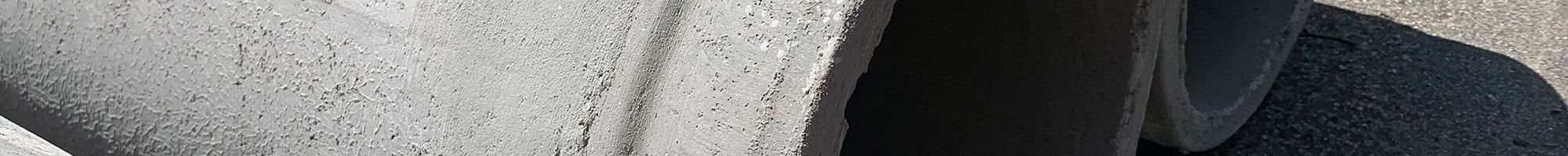 Cement drainage pipes