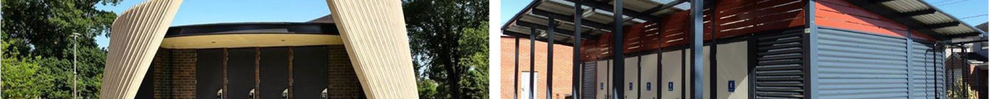 Examples of public toilets