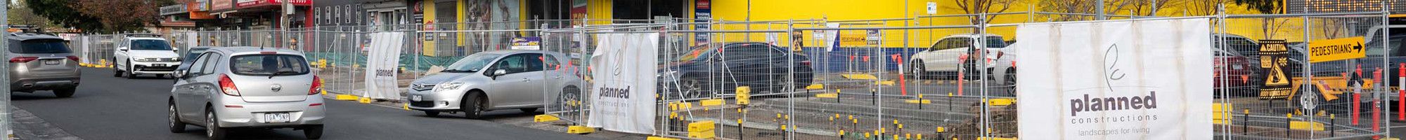 Noble Park roadworks