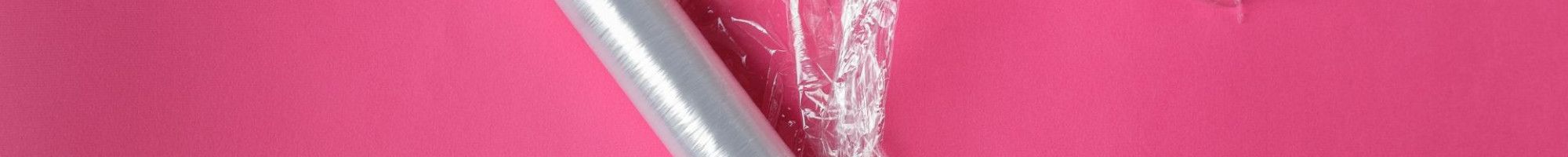 a roll of cling wrap