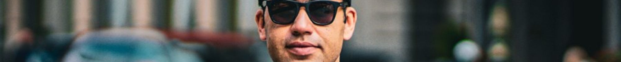 A man with sunglasses