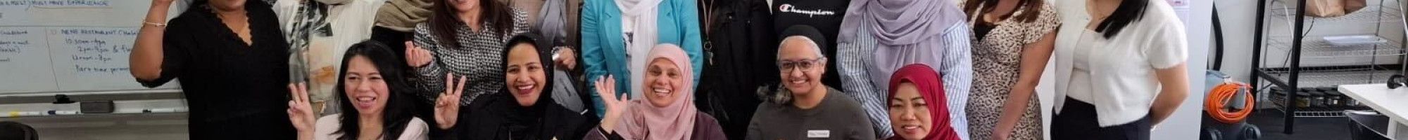 Refugee and migrant women at the Sisterworks Dandenong Employment Hub