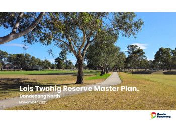 Master plan cover page