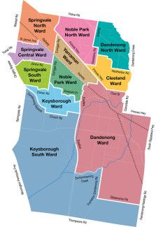 Ward map