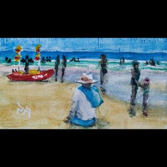 Peonies in Violet Light