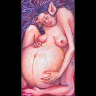 Alone on foggy night