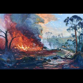 The Day the Land Caught Fire