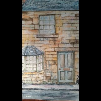 The Lily Pond with Flower