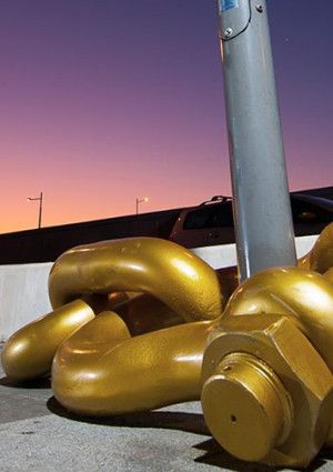 Gold Chain Public Art