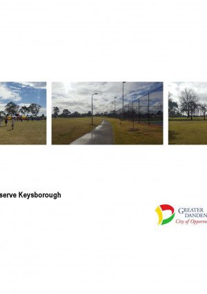 Frederick Wachter Reserve Master Plan Cover