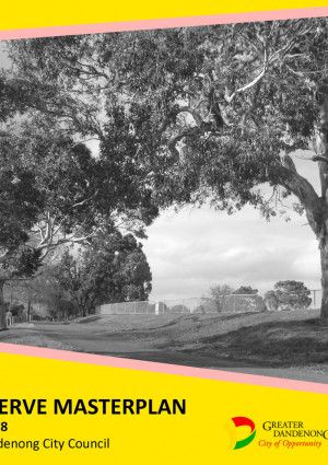 Parkfield Reserve Master Plan Cover