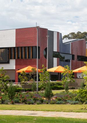 Springvale Community Hub outside area