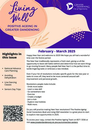 Living Well cover February/March 2025